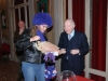 Rosanna Granconato dona al Principe Carlo due borse con lo Stemma di SAVOIA Savoia